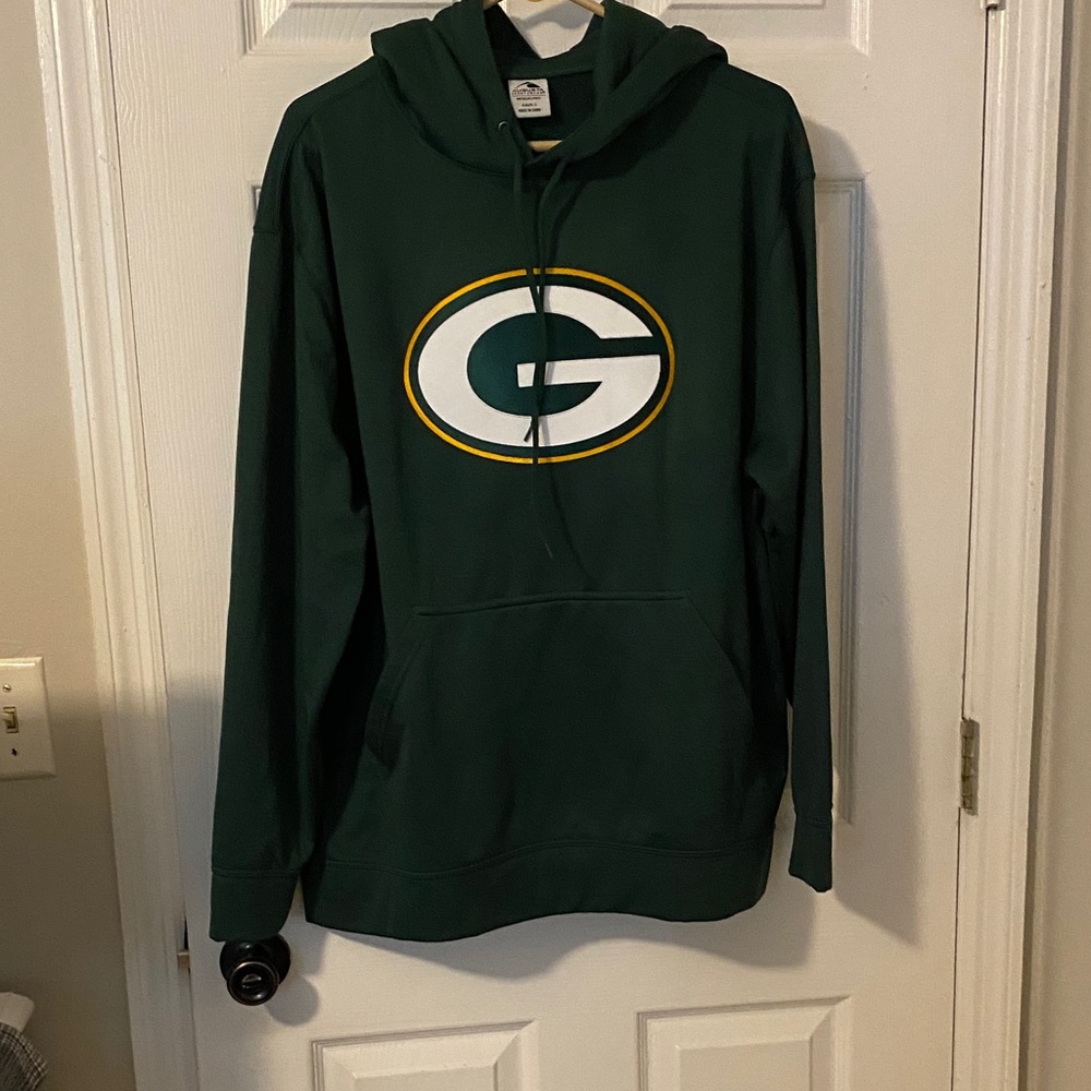 Augusta Sportswear Green Hoodie with Logo